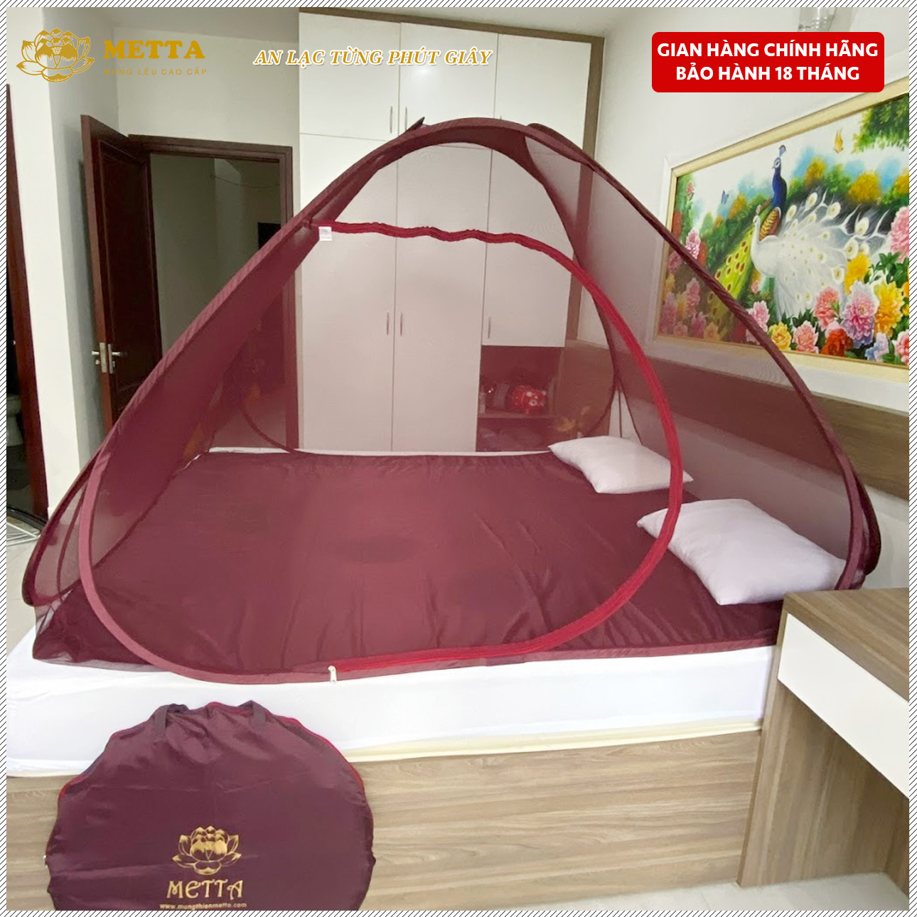 mung ngu metta 1m8 vuong 